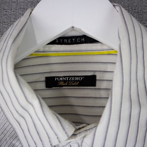 Point Zero Black Label Y2K Grunge Style Button Up - Picture 4 of 8